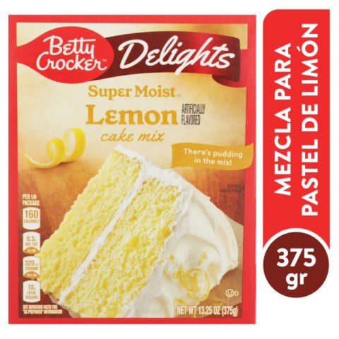 Harina Betty Crocker limón Super Moist - 375 g