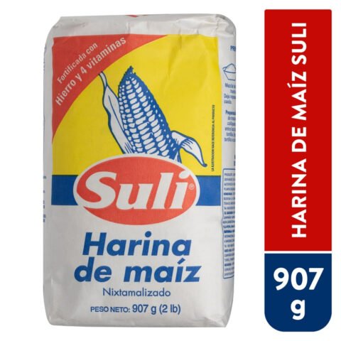 Harina De Maíz Suli Nixtamaliz - 907 g