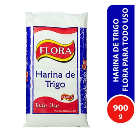 Harina de trigo Flora Para Todo Uso - 900 g