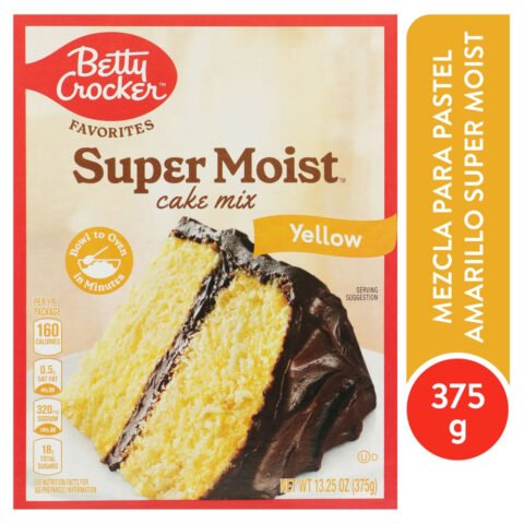 Harina para pastel Betty Crocker Yellow - 375 g