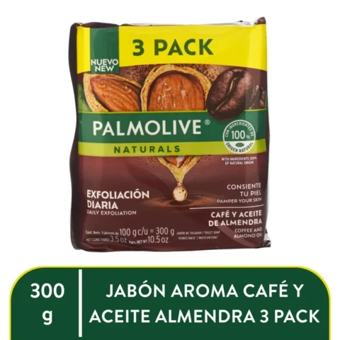 Jabon Palmolive Cafe y Almendra 300 g