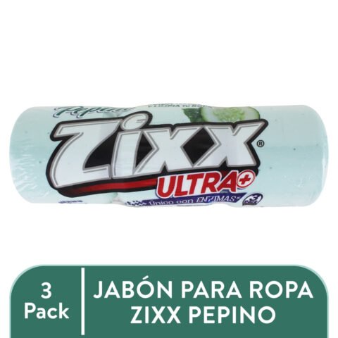 Jabon Zixx Pepino 3Pk 1050 g Jabon Zixx Pepino 3 Pack -350 g