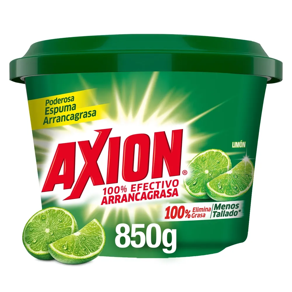 Lavaplatos Axion Limón Pasta - 850g