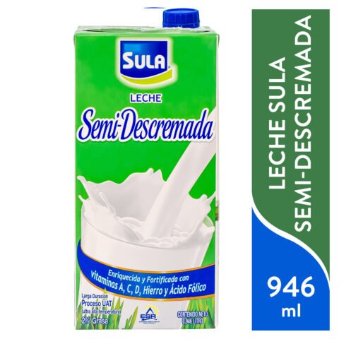 Leche Descremada Sula Semi Uht - 1000 ml