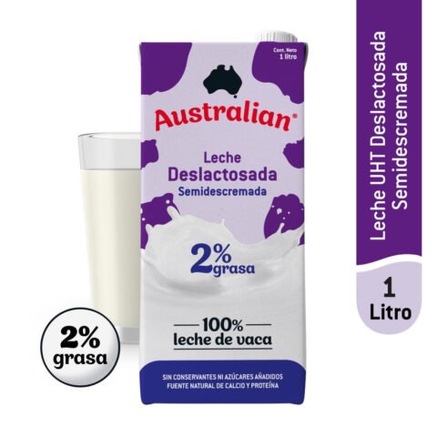 Leche Deslactosada Australian UHT - 1 L