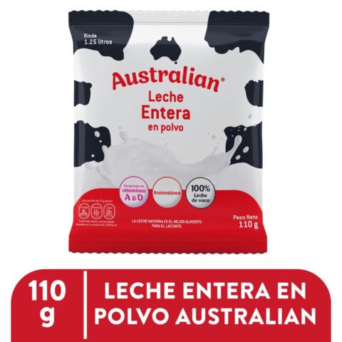 Leche Entera En Polvo Australian - 110 g