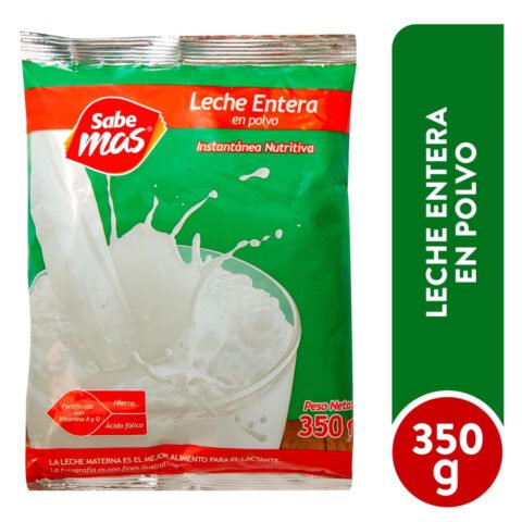 Leche Entera Sabemas Polvo - 350 g