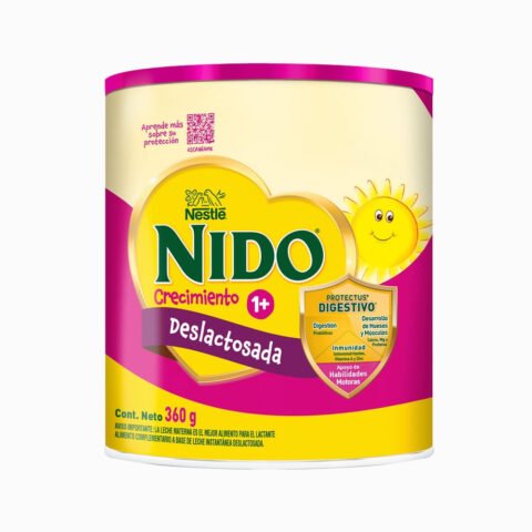 Leche Nido en Polvo Deslactosada 1 Mas - 360 g