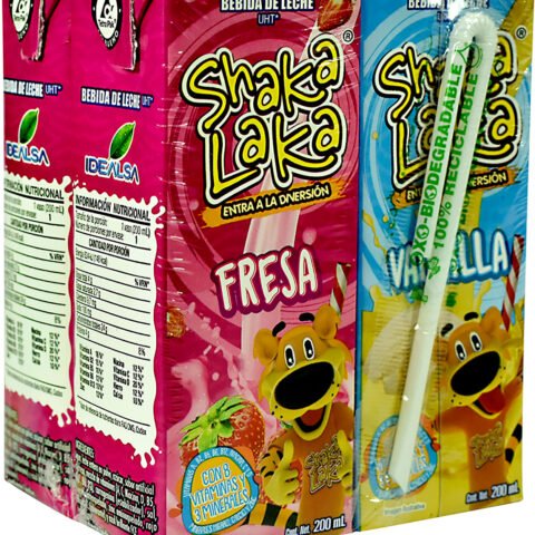 Leche saborizada Shaka Laka 4 Pack Surtido - 800 ml