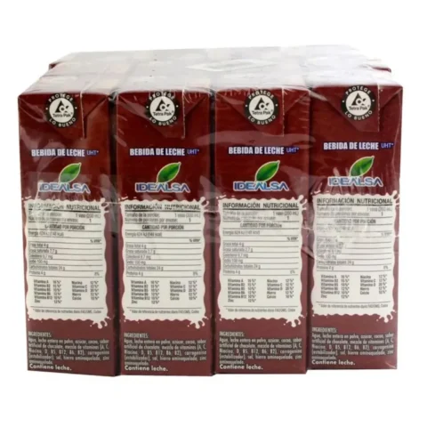 Leche saborizada Shaka Laka Chocolate 12 Pack - 2400ml