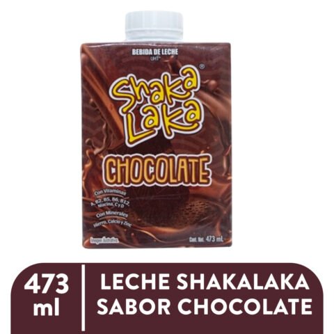 Leche Saborizada Shaka Laka sabor Chocolate - 473 ml