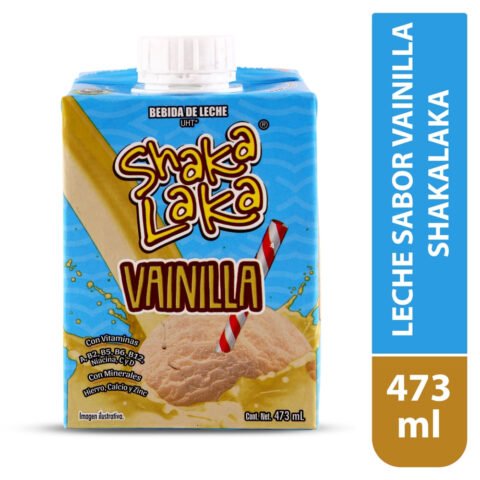 Leche Saborizada Shaka Laka sabor Vainilla - 473 ml
