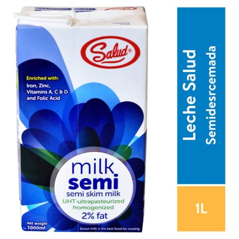 Leche Semidescremada Salud Uth - 1000 ml