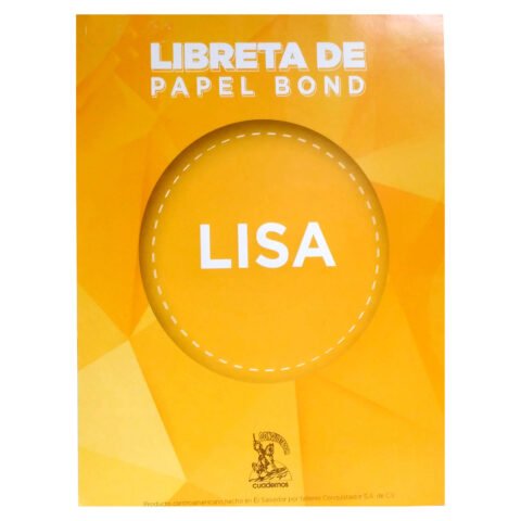 Libreta Bond Carta 50 H