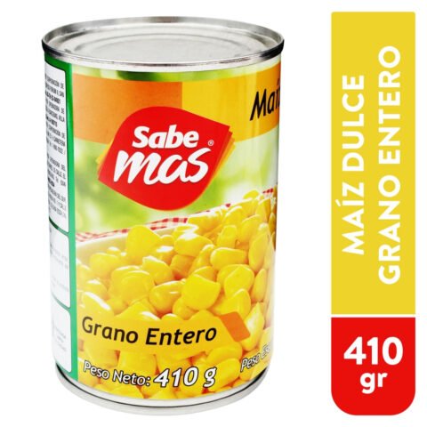 Maíz Dulce Sabemas Grano Entero - 410 g