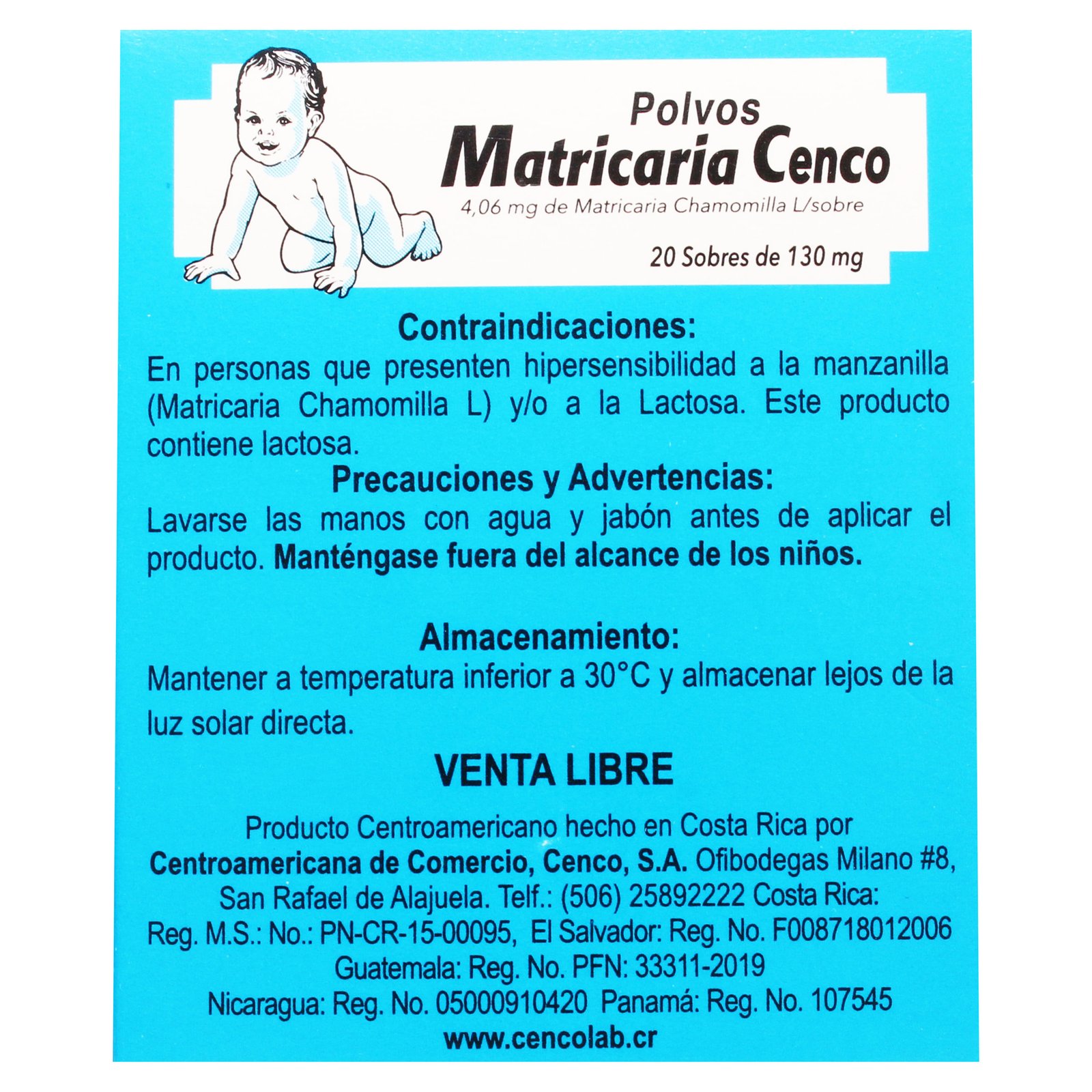Matricaria Cenco En Polvo 1 30 g