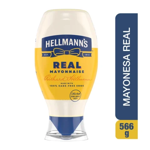 Mayonesa Hellmanns Real Squeeze - 566 g