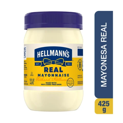 Mayonesa Hellmanns Real Tarro - 425 g