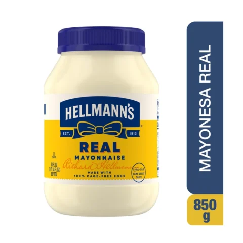 Mayonesa Hellmanns Real Tarro - 850 g