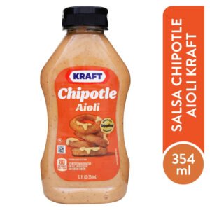 Mayonesa Kraft aioli chipotle cremosa y sabrosa - 340 g