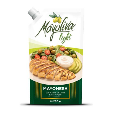 Mayonesa Mayoliva Light Con Oliva - 200 g