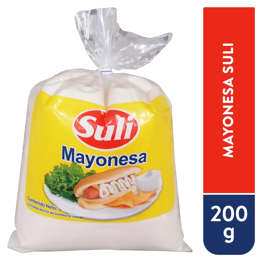 Mayonesa Suli En Bolsa - 200 g