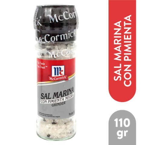 Mccormick Sal Marina Pimienta Neg 110 g