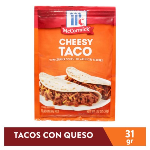 Mccormick Saz Taco Con Queso 31 g