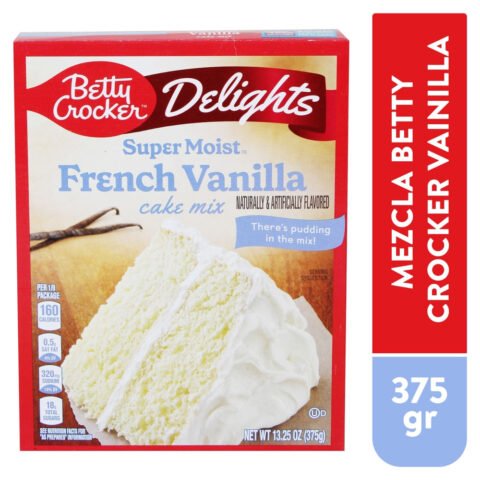 Mezcla Betty Crocker french vanilla - 375 g