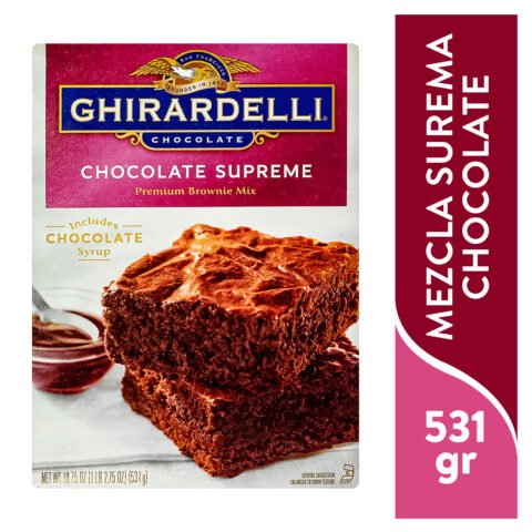 Mezcla Ghirardelli Supreme brownie – 531 g