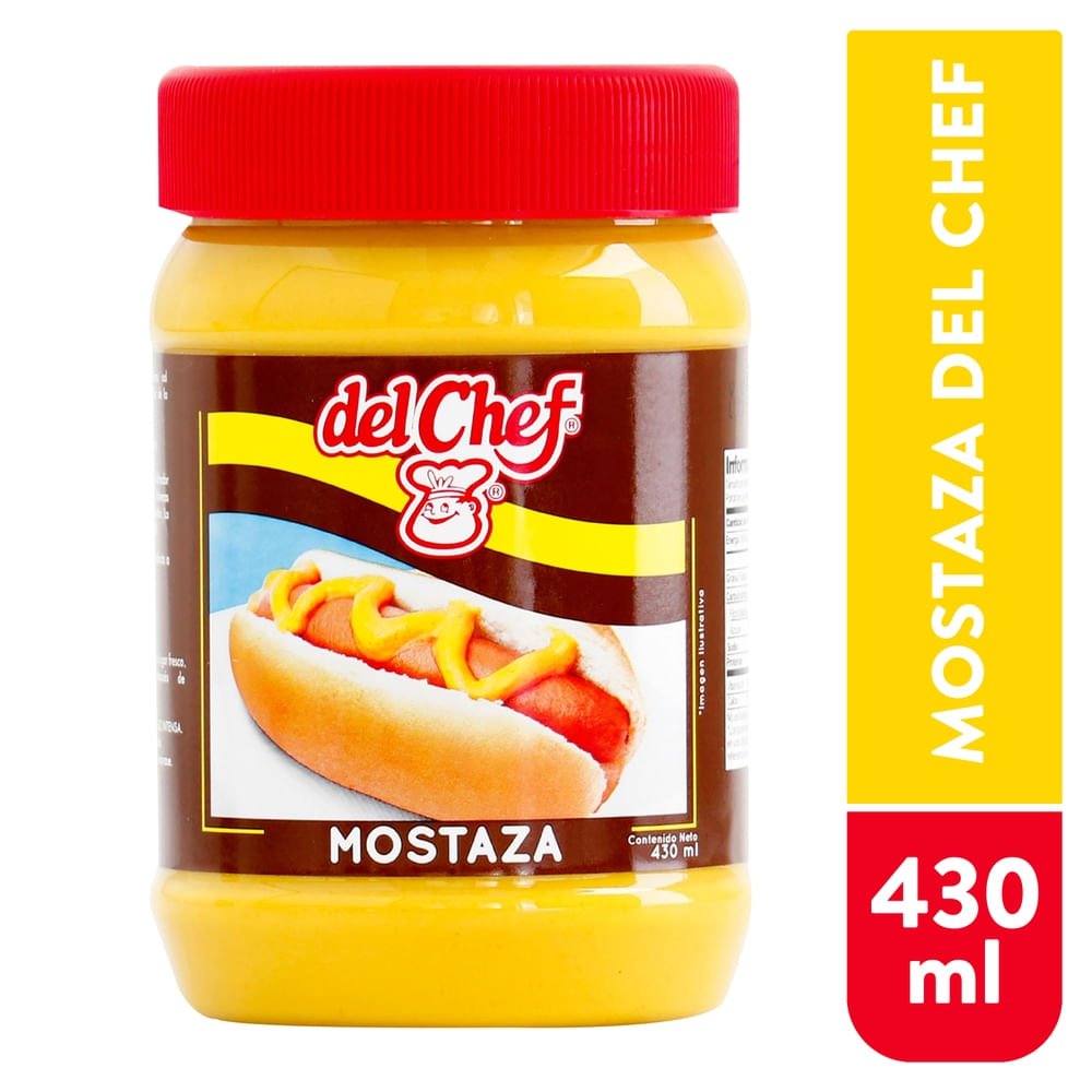 Mostaza Amarilla Del Chef - 430 ml