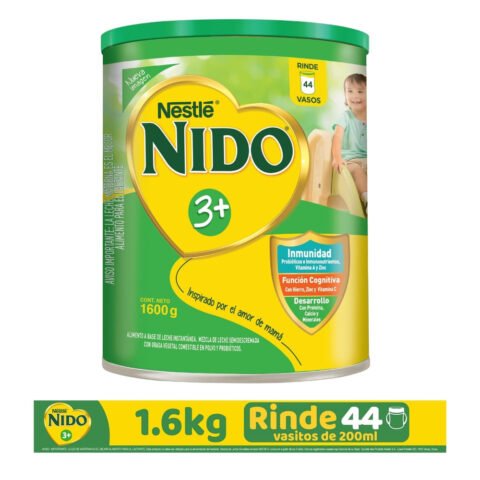 Nestlé® Nido® 3+ Desarrollo® Alimento Lácteo A Base De Leche Instantánea Lata 1.6Kg