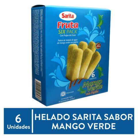 Paleta Sarita Sabor A Mango Verde - 95 g