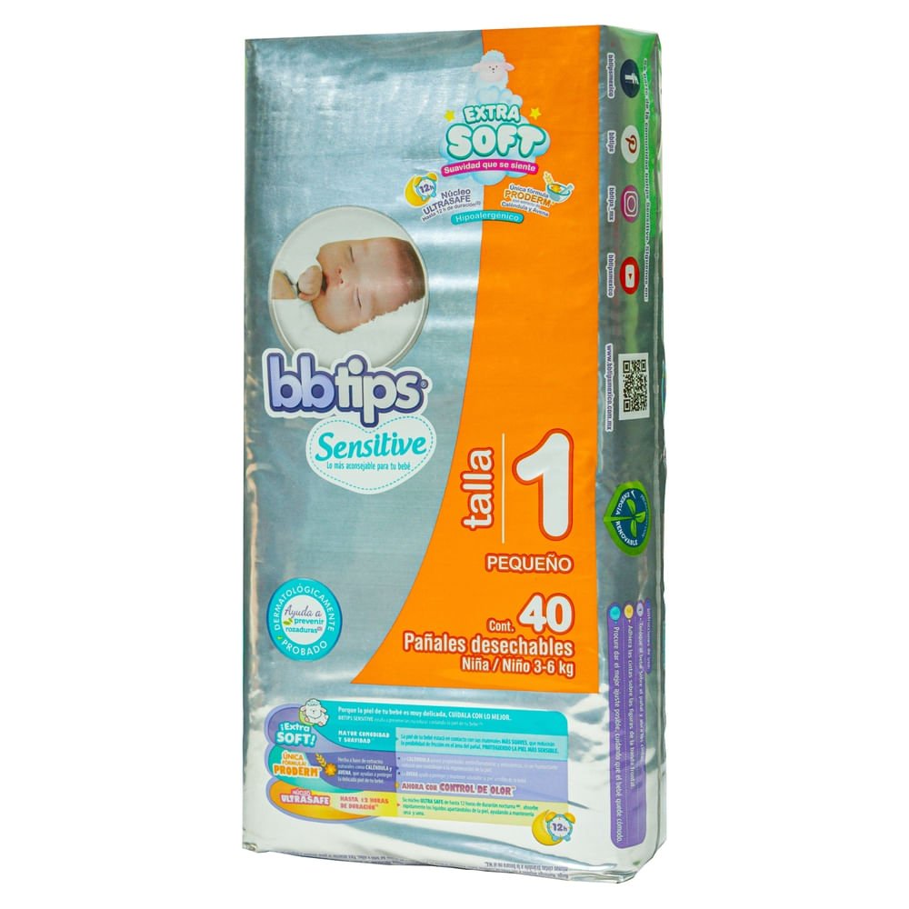 Panal Bbtips Sensitive T1 40 Ea