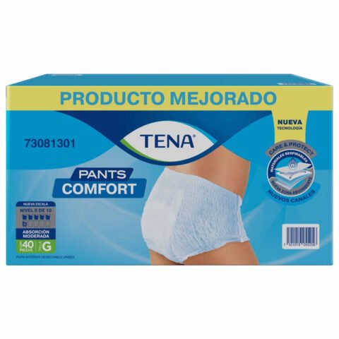 Pañal para adulto Tena pants comfort talla G - 40 Uds