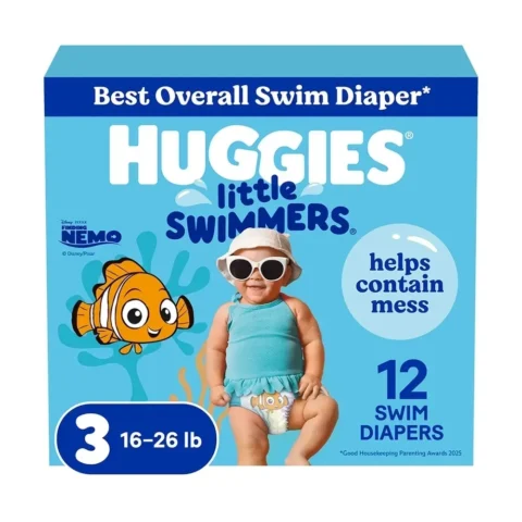 Pañales Huggies Little Swimmers Talla P - 12 Unidades