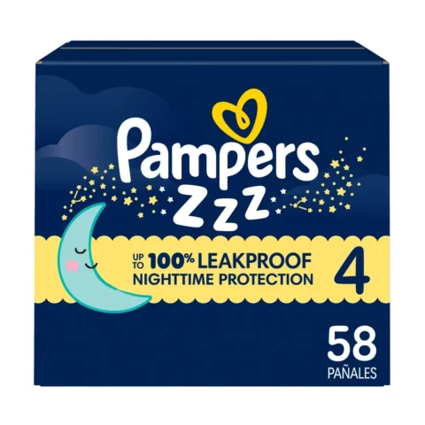 Pañales Pampers Zzz Etapa 4 - 58 Uds