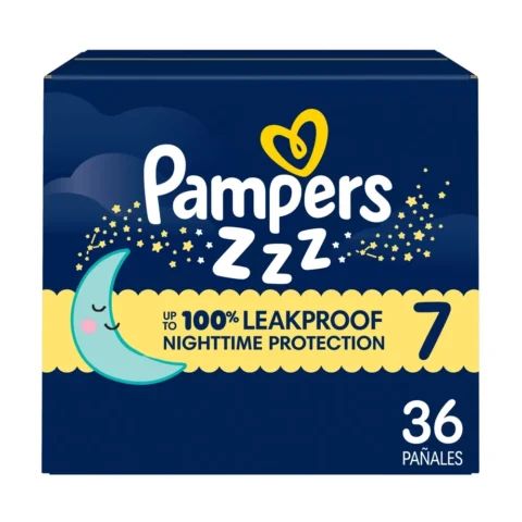 Pañales Pampers Zzz Etapa 7 - 36 Uds