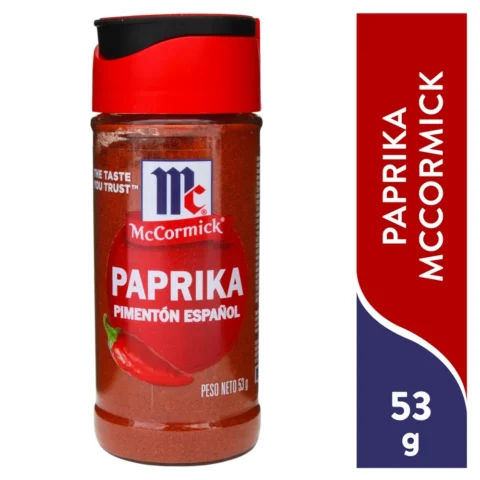 Paprika Pimentón Español McCormick - 60 g