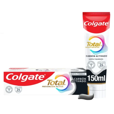 Pasta Dental Colgate Total Carbón Activado Prevención Activa - 150 ml