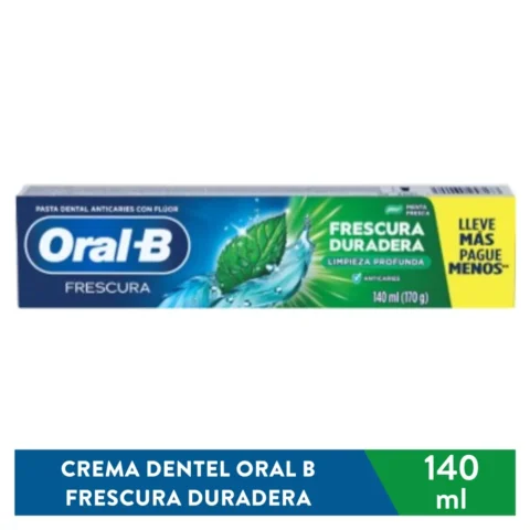 Pasta Dental Oral b Frescura 140ml