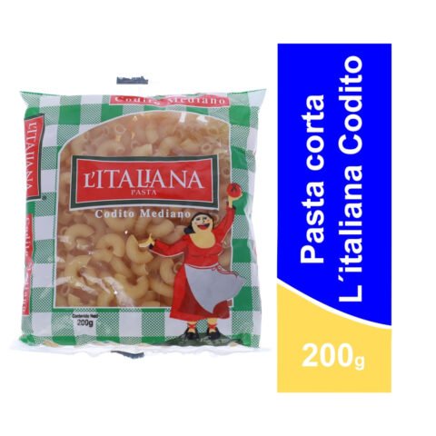 Pasta L'Italiana coditos medianos - 200 g