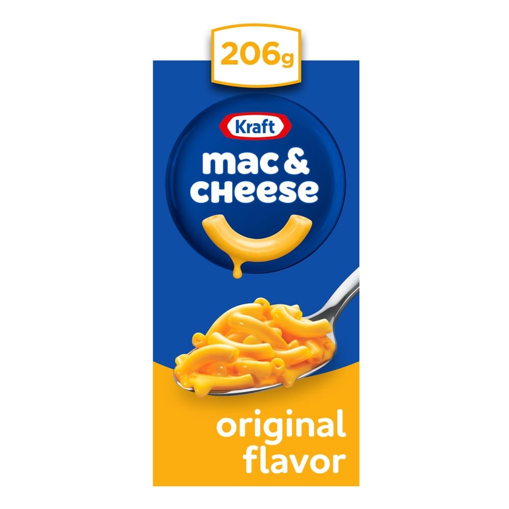 Pasta Mac & Cheese Kraft Original Caja - 206 g