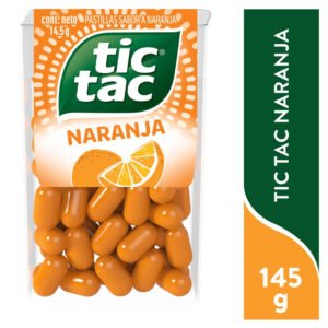 Pastillas De Dulce Tic Tac Naran 14.5 G Dulces Tic Tac Naranja - 14.5 g