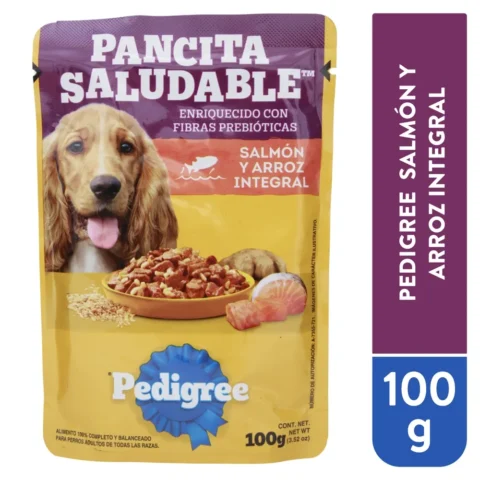 Pedigree Ad Salmon y Arroz 100g