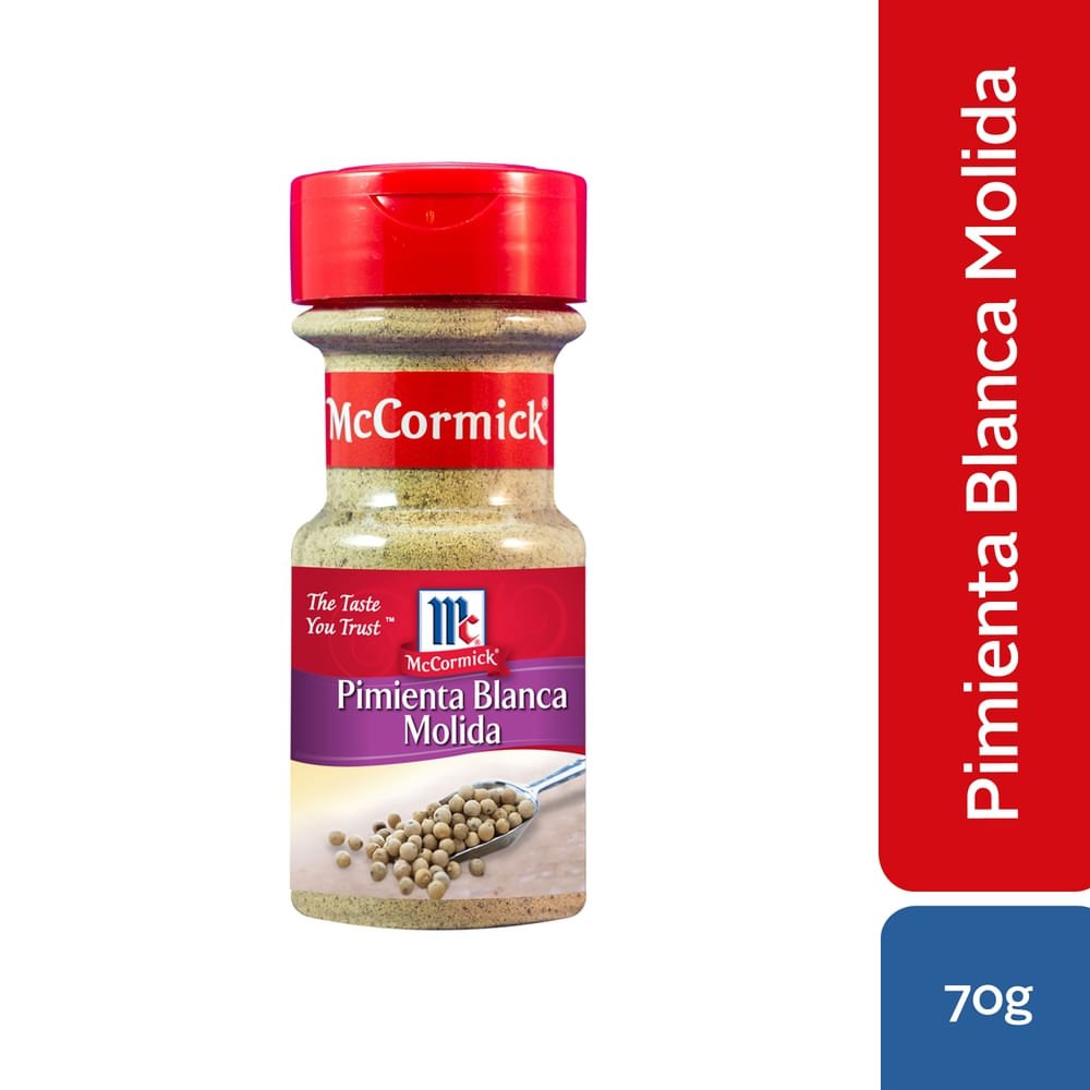 Pimienta Blanca Mccormick - 70 g