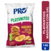 Plátanitos maduros Pro con sal - 140 g