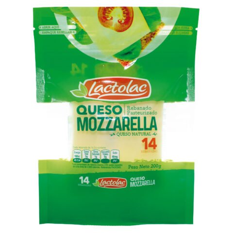 Queso Lactolac Mozarella En Rodaja - 200 g