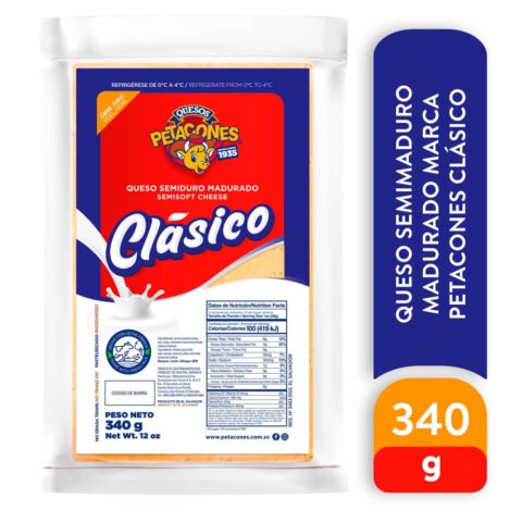 Queso Petacones clásico - 340 g
