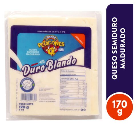 Queso Petacones Duro Blando Semiduro Madurado - 170 g